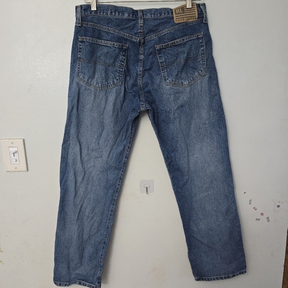 Polo Jeans Company Ralph Lauren Mens Jeans Size 32x30 Straight Fit Denim